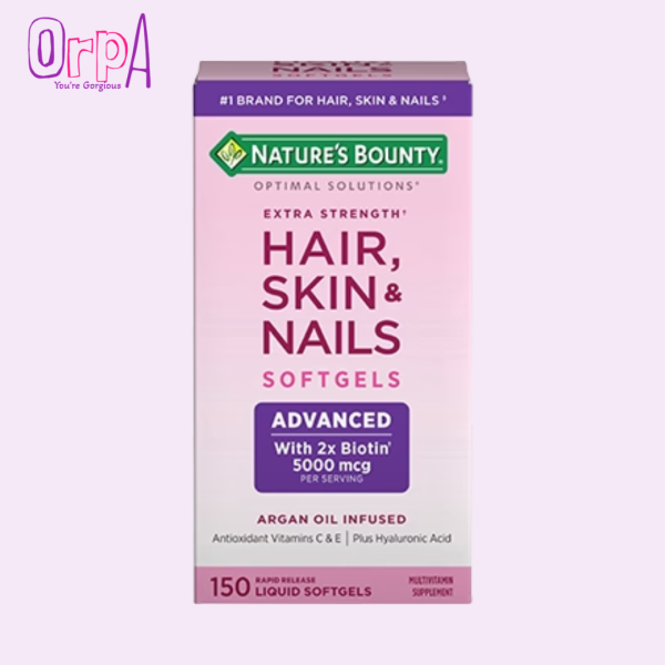 Nature S Bounty Extra Strength Hair Skin Nails Mcg Of Biotin