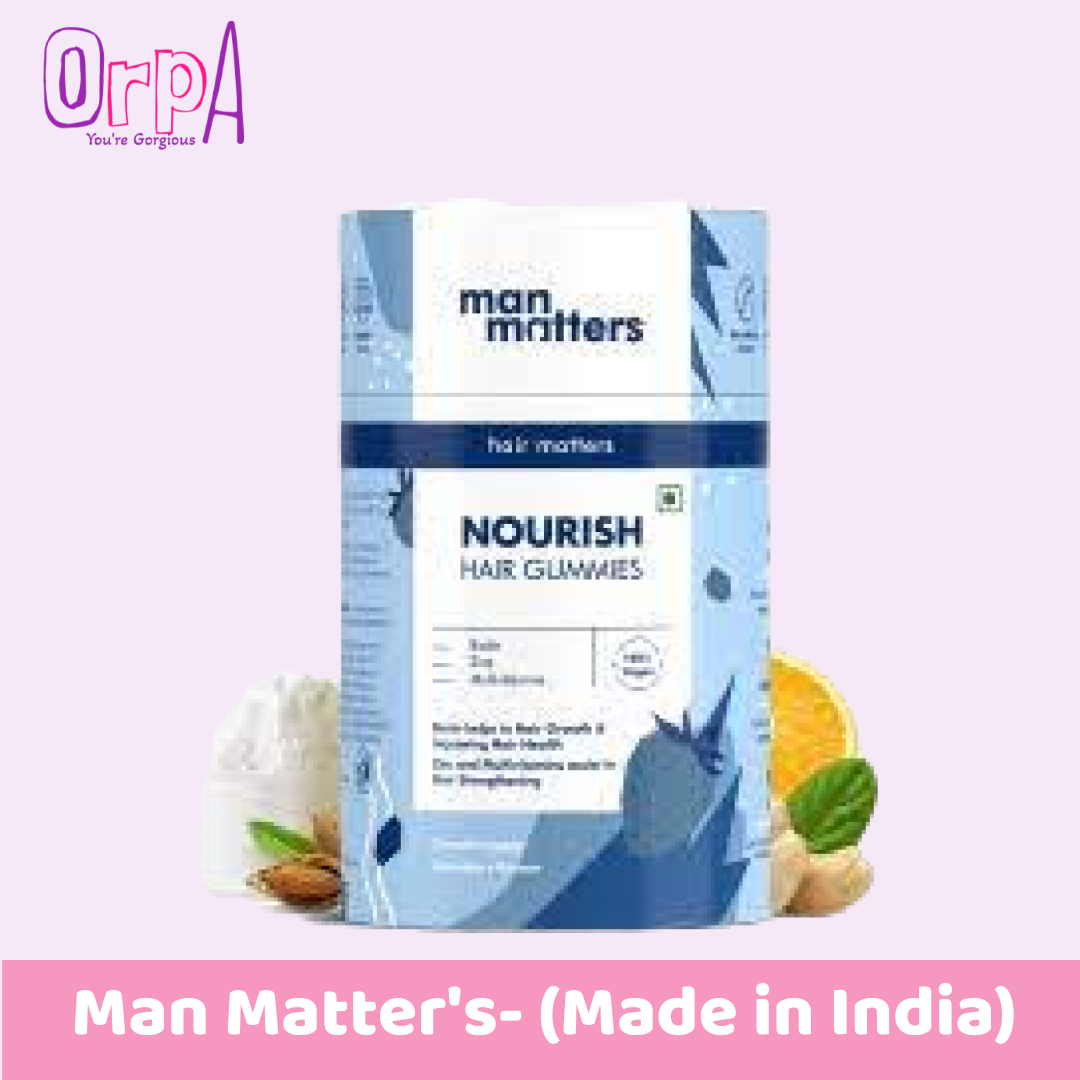 Man Matters Beard Gummies Orpa 9463