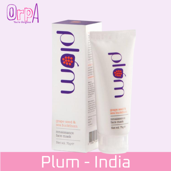 Plum Grape Seed & Sea Buckthorn Renaissance Face Mask