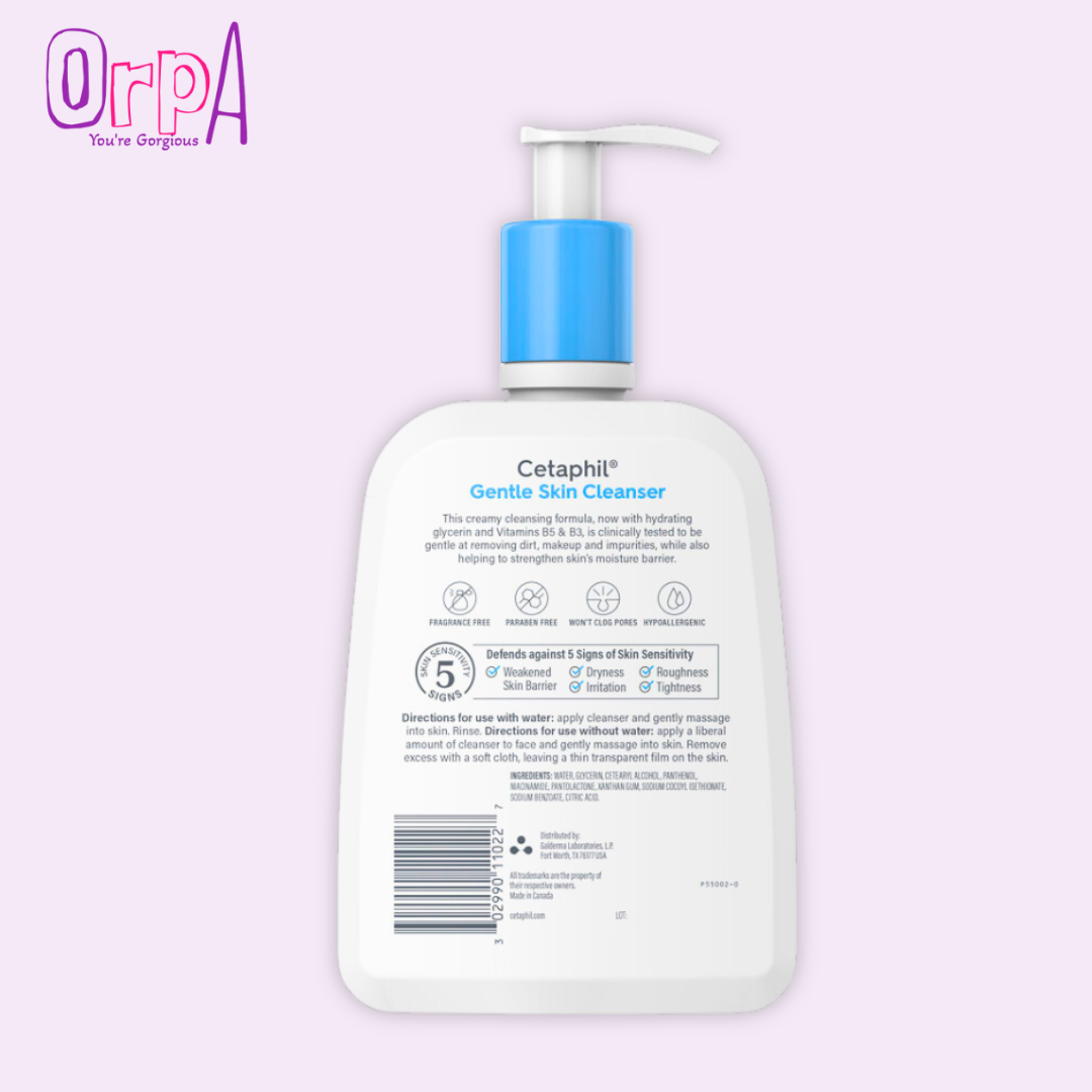 Cetaphil Gentle Skin Cleanser - 125ml - Orpa