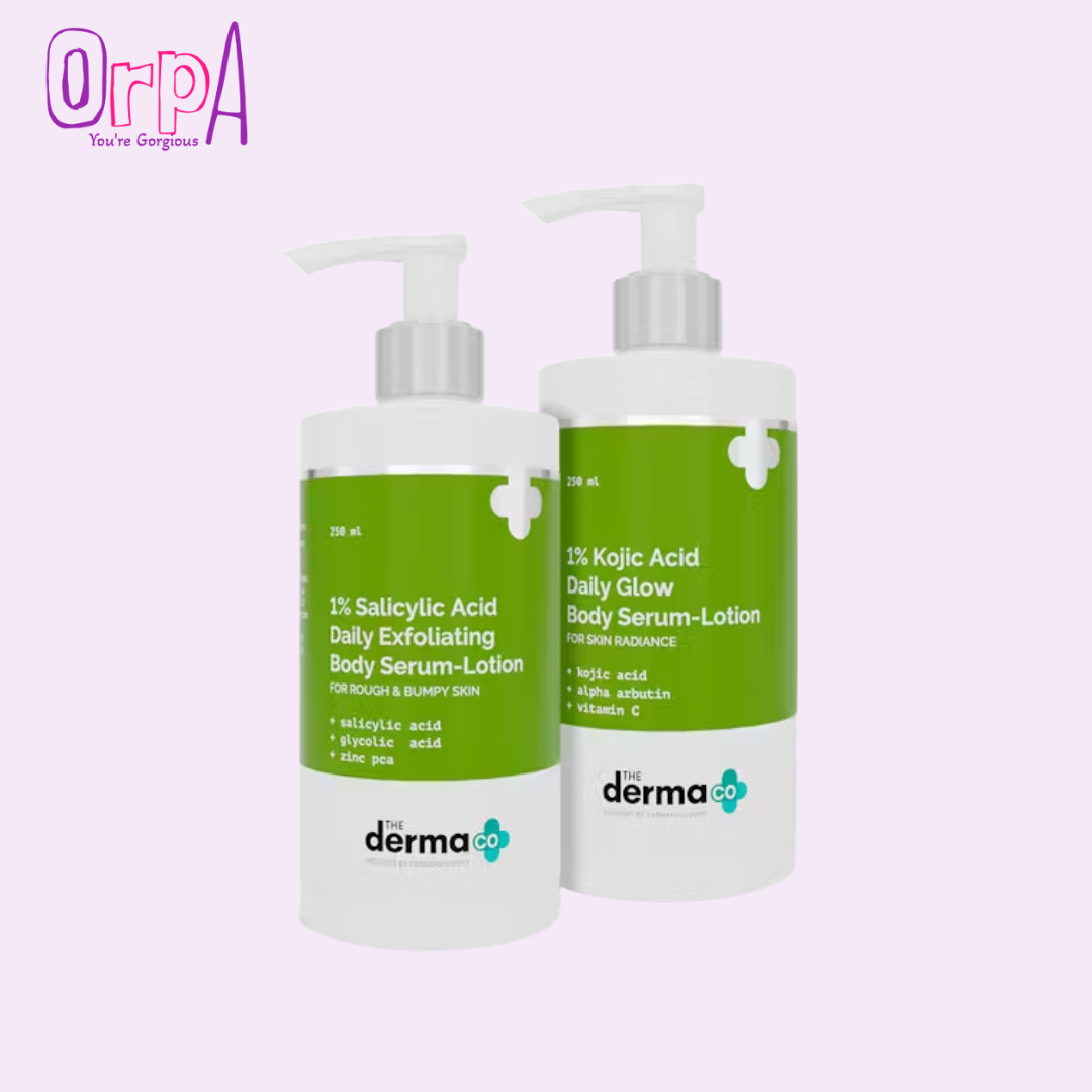 The Derma Co Daily Glow Body Serum Lotion Combo - 500ml - Orpa