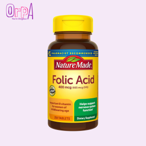Nature Made Folic Acid 400 mcg (665 mcg DFE)