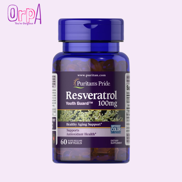 Puritan's Pride Resveratrol 100 mg