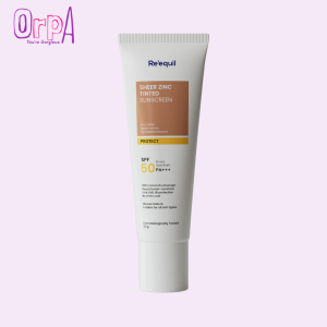 Re'equil Sheer Zinc Tinted Sunscreen