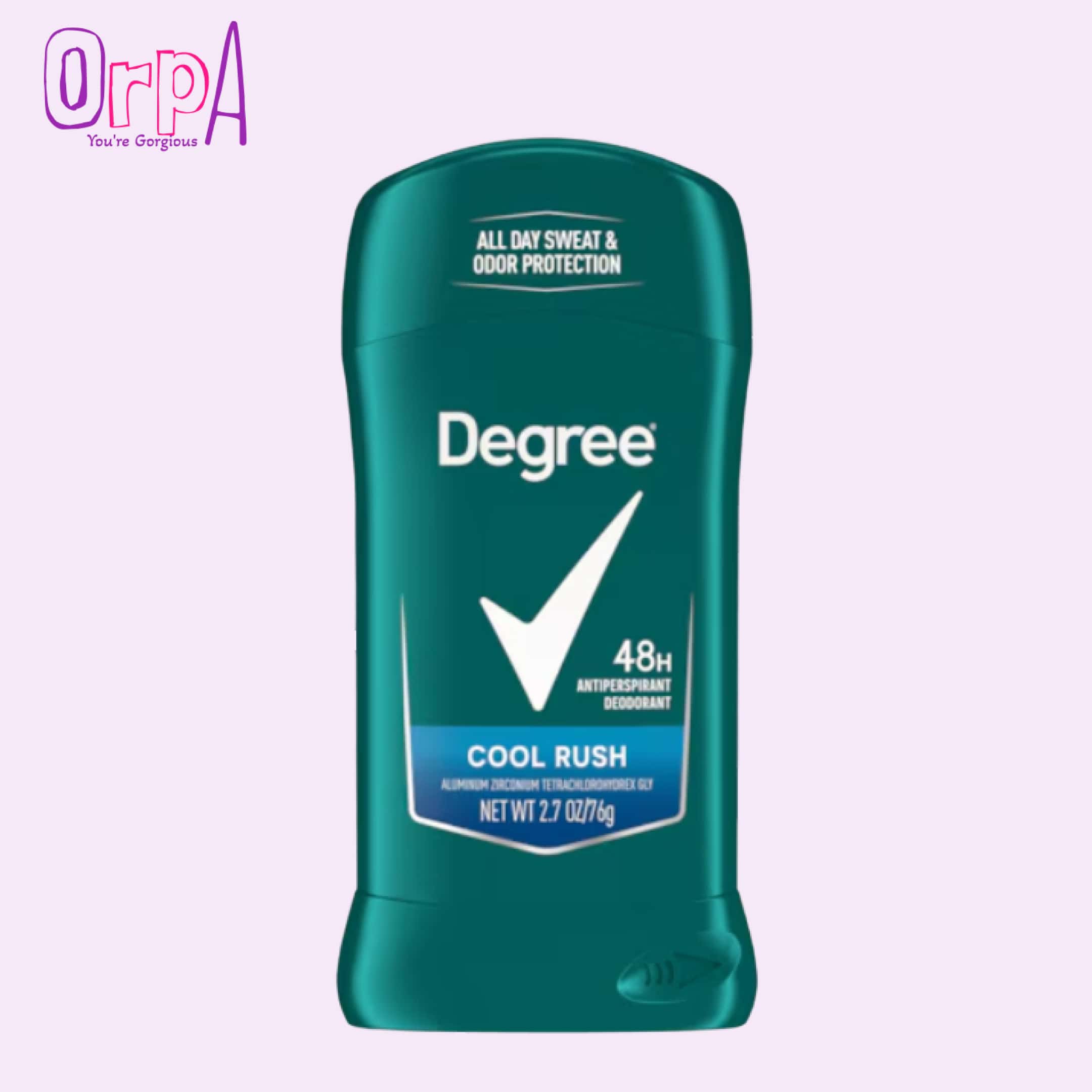 Degree Cool Rush Men Original Antiperspirant Deodorant – 154g (Single Pack)