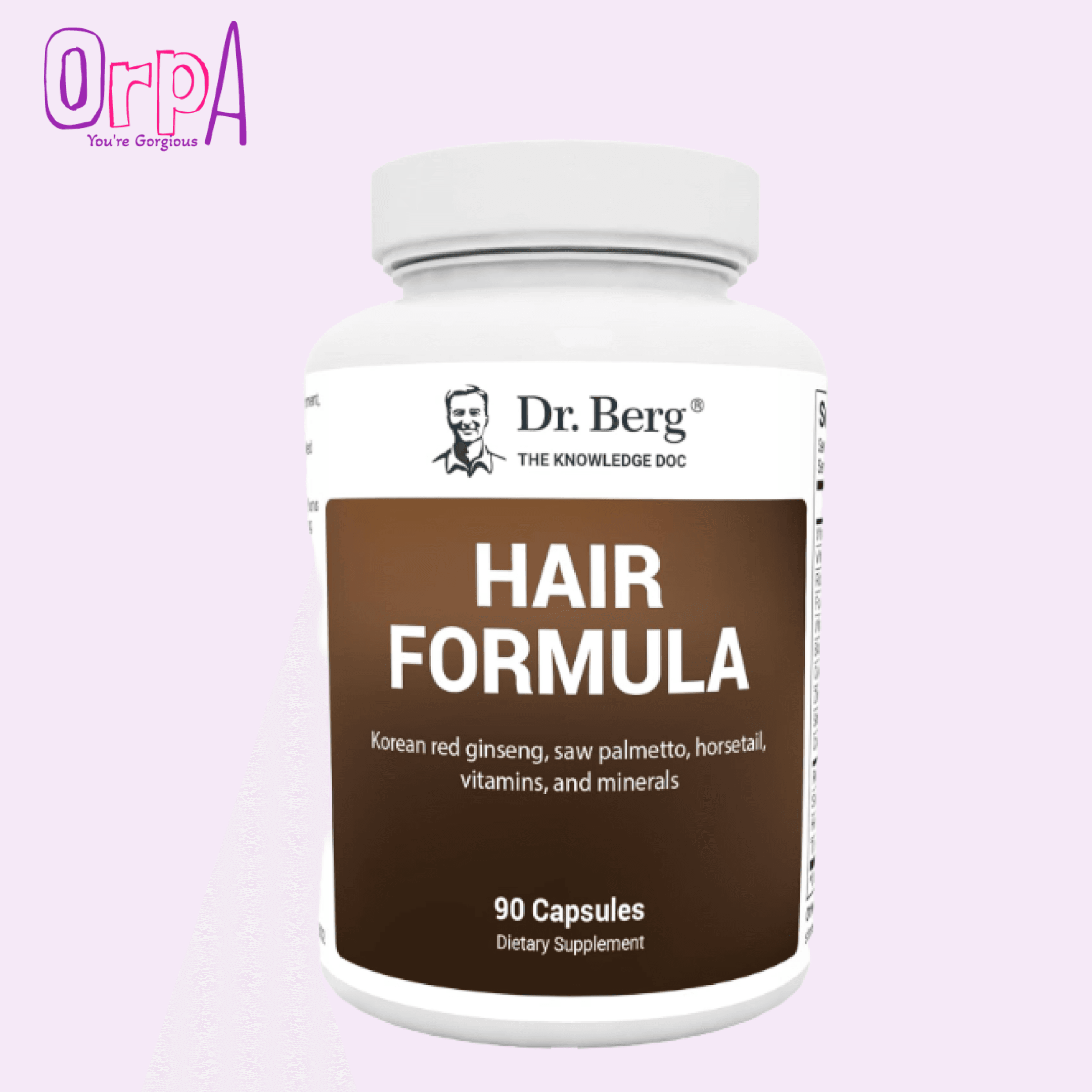 Dr. Berg All-in-One Vitamins for Hair, Skin, & Nails - Advanced Formula with Biotin, Saw Palmetto, DHT Blocker, & Trace Minerals - 90 Veg Capsules