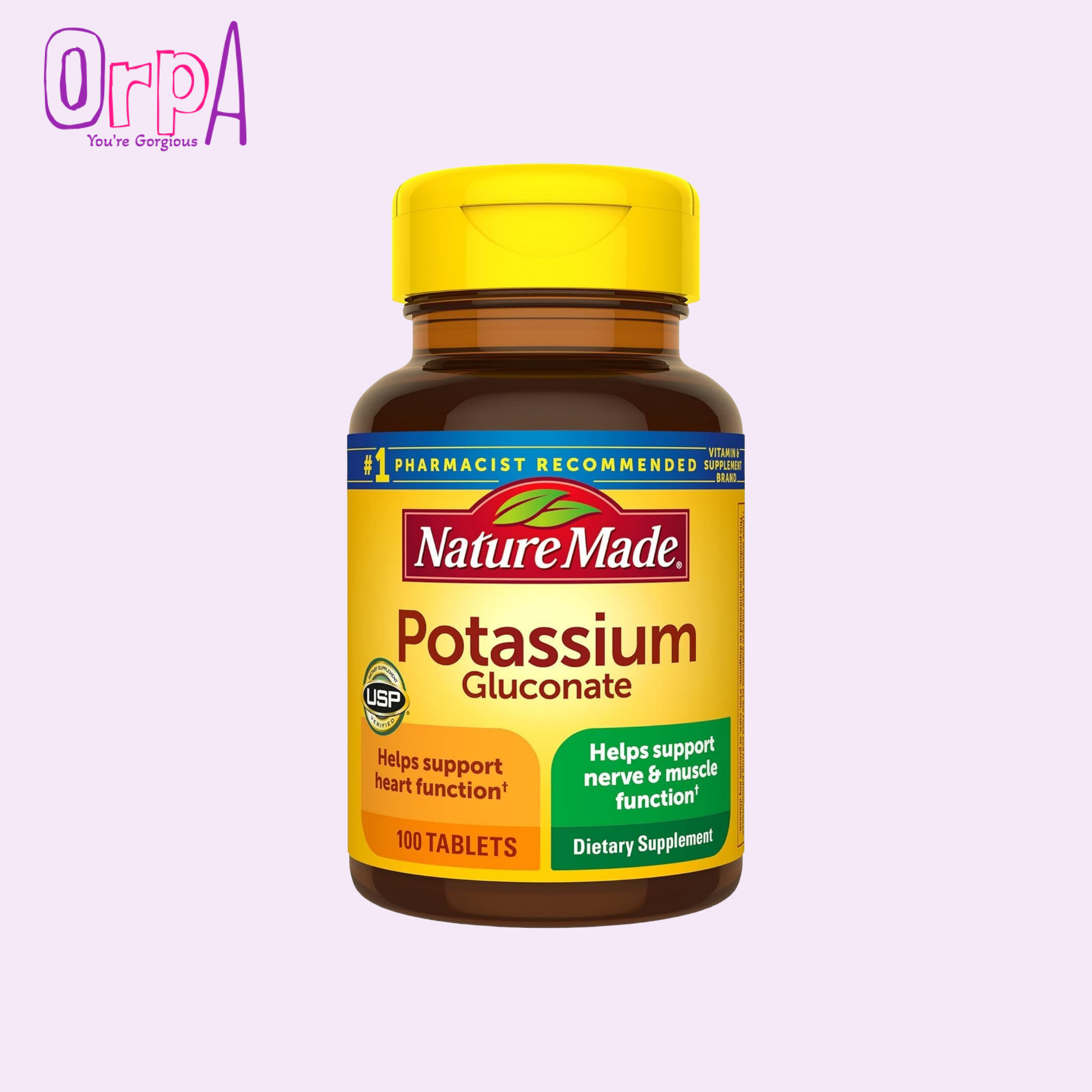 Nature Made Potassium Gluconate