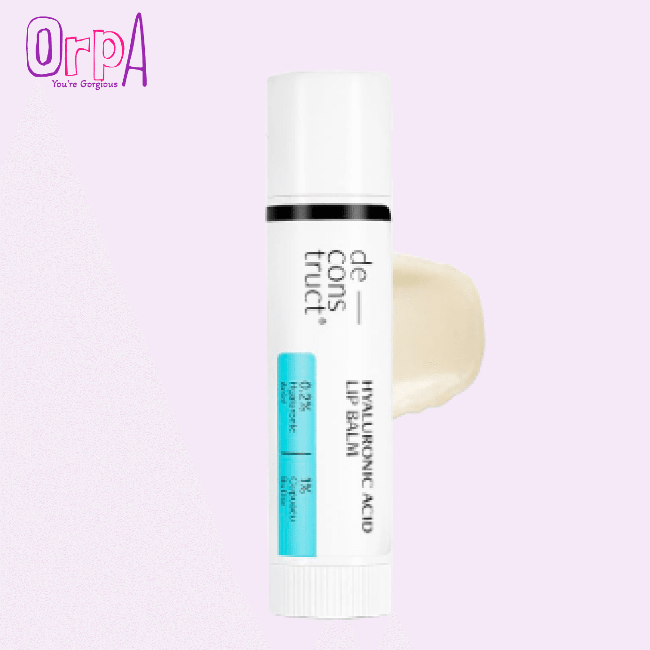 Deconstruct Hyaluronic Acid Lip Balm With 1% Cupuacu Butter – 4g