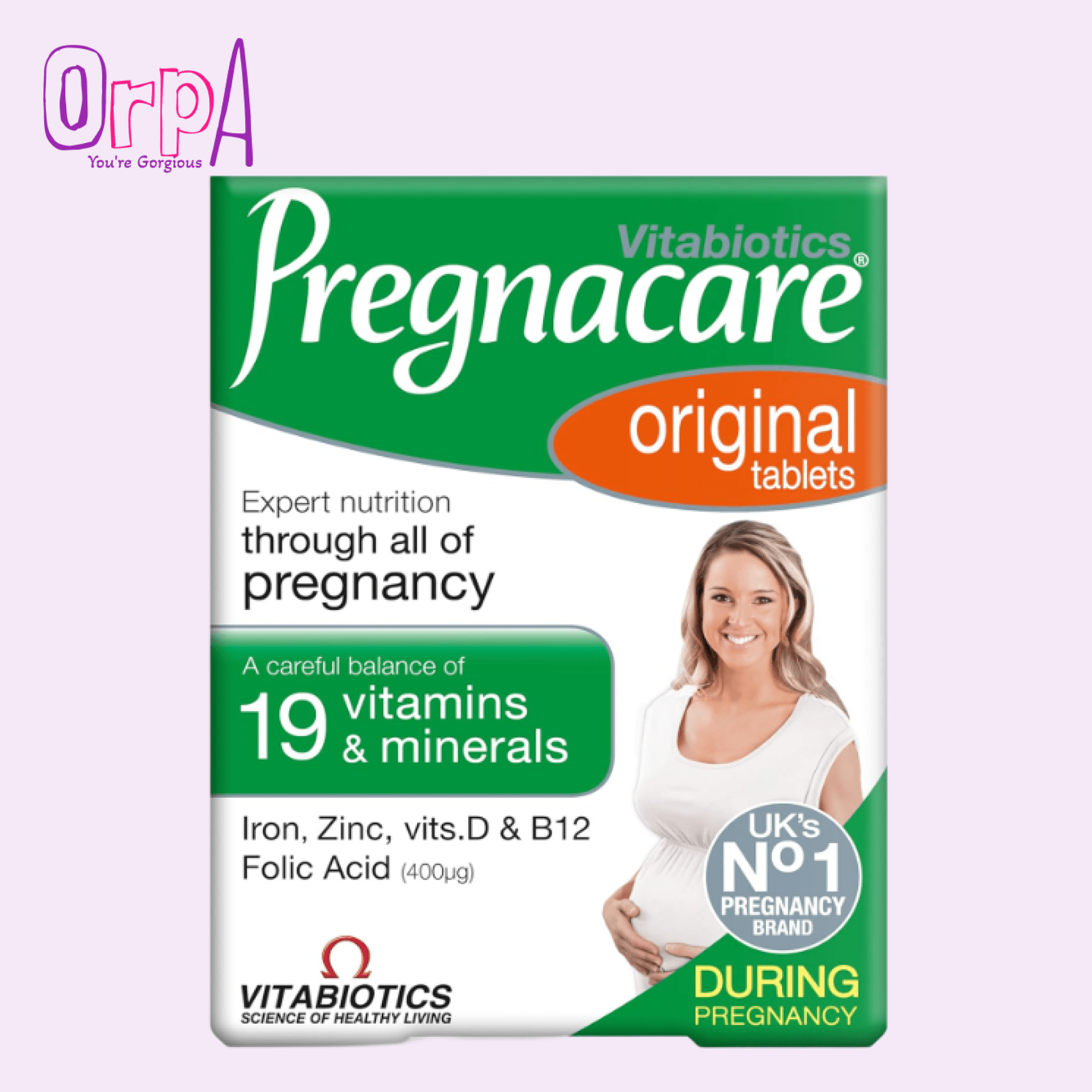 Vitabiotics Pregnacare Original – 90 Tablets