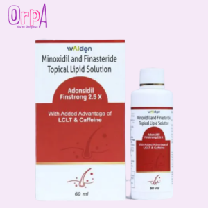 Waidon Adonsidil finstrong 2.5x solution for hair regrowth - 60 ml