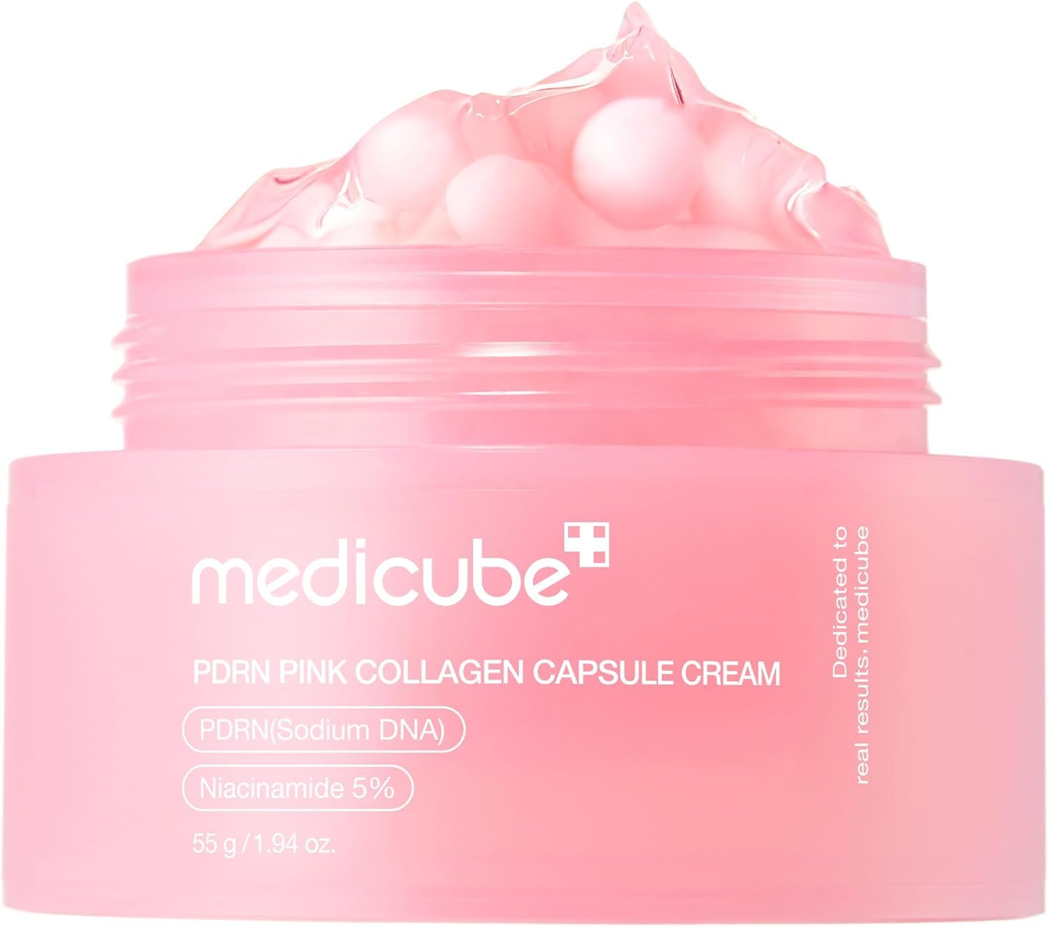 Medicube Capsule Cream with Salmon DNA PDRN Pink Collagen 55gm - Image 5