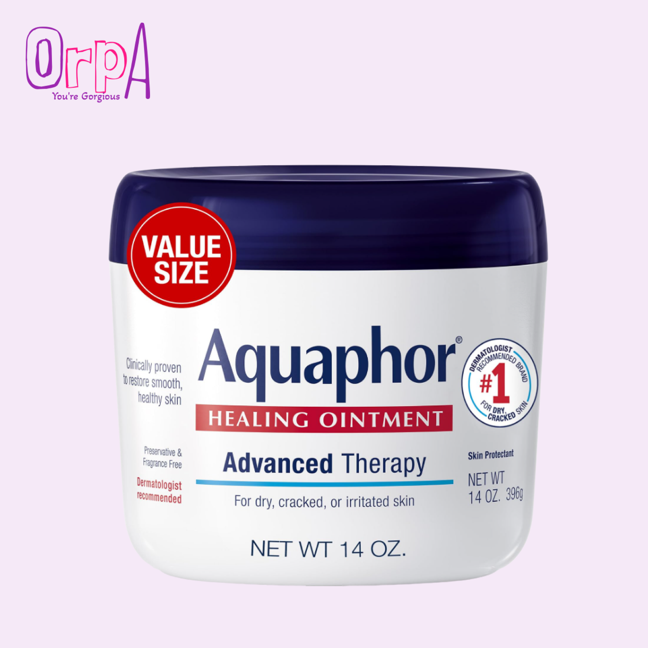Aquaphor Advanced Therapy Healing Ointment Skin Protectant 396g