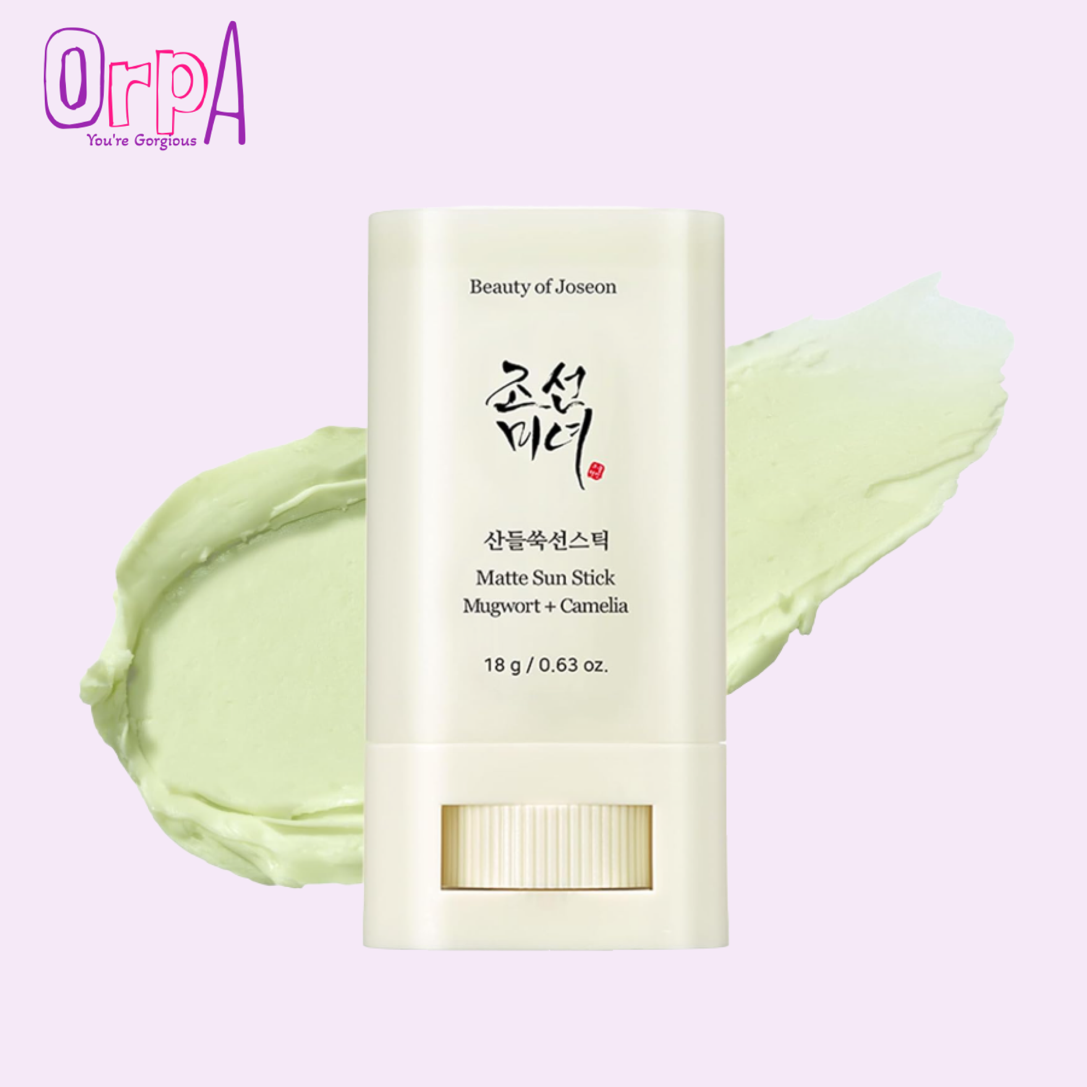 Beauty of Joseon Matte Sun Stick Mugwort+Camelia SPF 50+ PA++++ - 18g