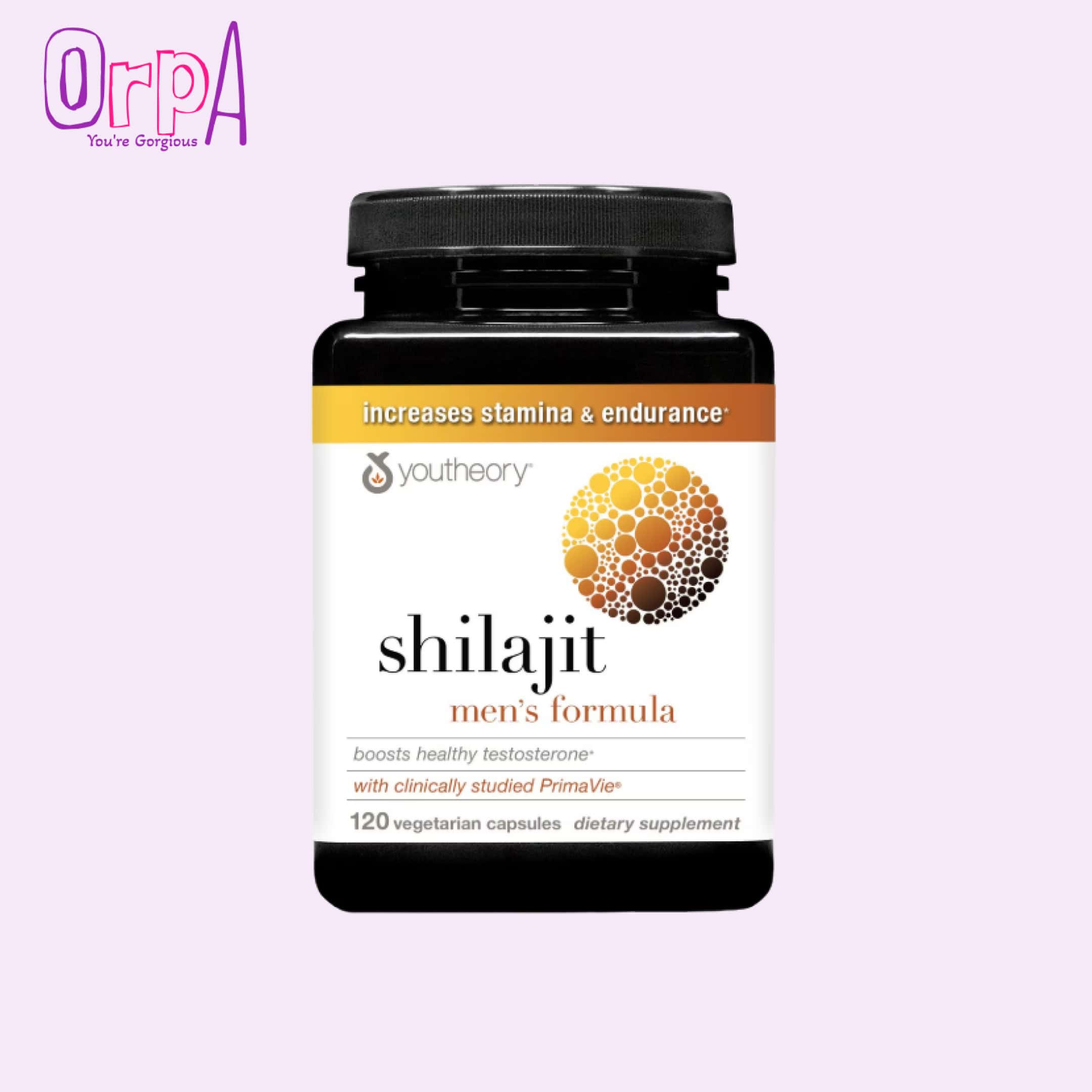 Youtheory Men’s Shilajit 500mg – 120 Capsules